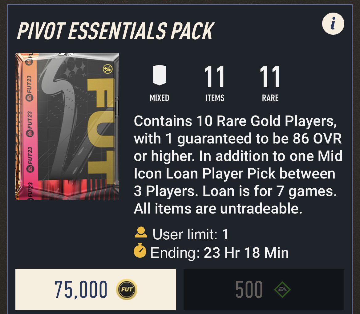 fut_trader_D's tweet photo. 🚨 | Who needs ❇️𝐅𝐈𝐅𝐀 𝐏𝐎𝐈𝐍𝐓𝐒❇️ to open this pack?

❤️ -> This post ✅
                 +
📲 -> Follow me ✅

I’ll send the points out to some of you tonight &amp; tomorrow🤝

#FIFA23 #FUTBirthday #giveaway #FUT23 #fifagiveaway https://t.co/McxXnd8XON