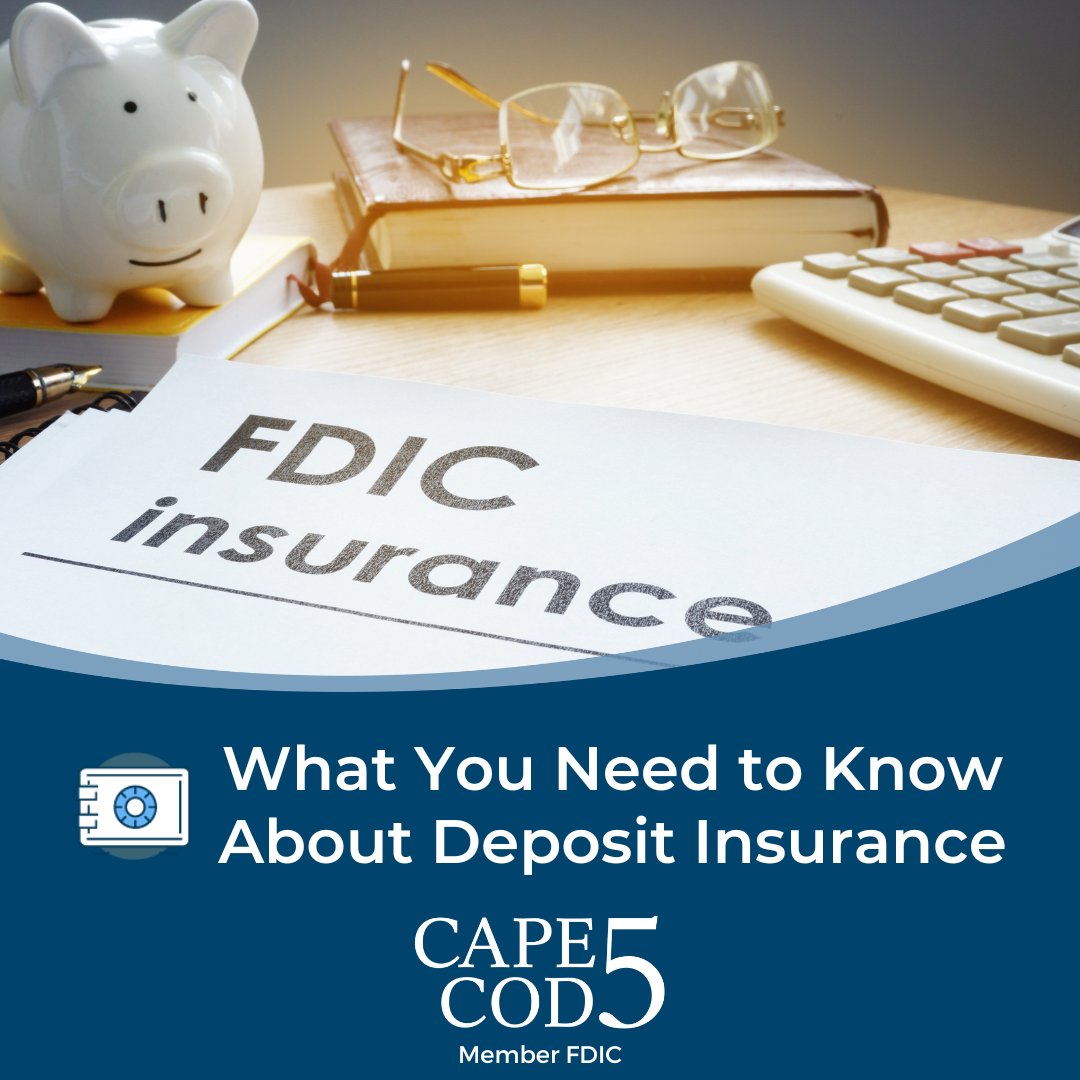 This #FinancialLiteracyMonth is the perfect time to learn more about how your money is protected with FDIC insurance. Find out more about CC5’s commitment to keeping your deposits secure with FDIC insurance options for all customers, regardless of balance. capecodfive.com/resources/what…
