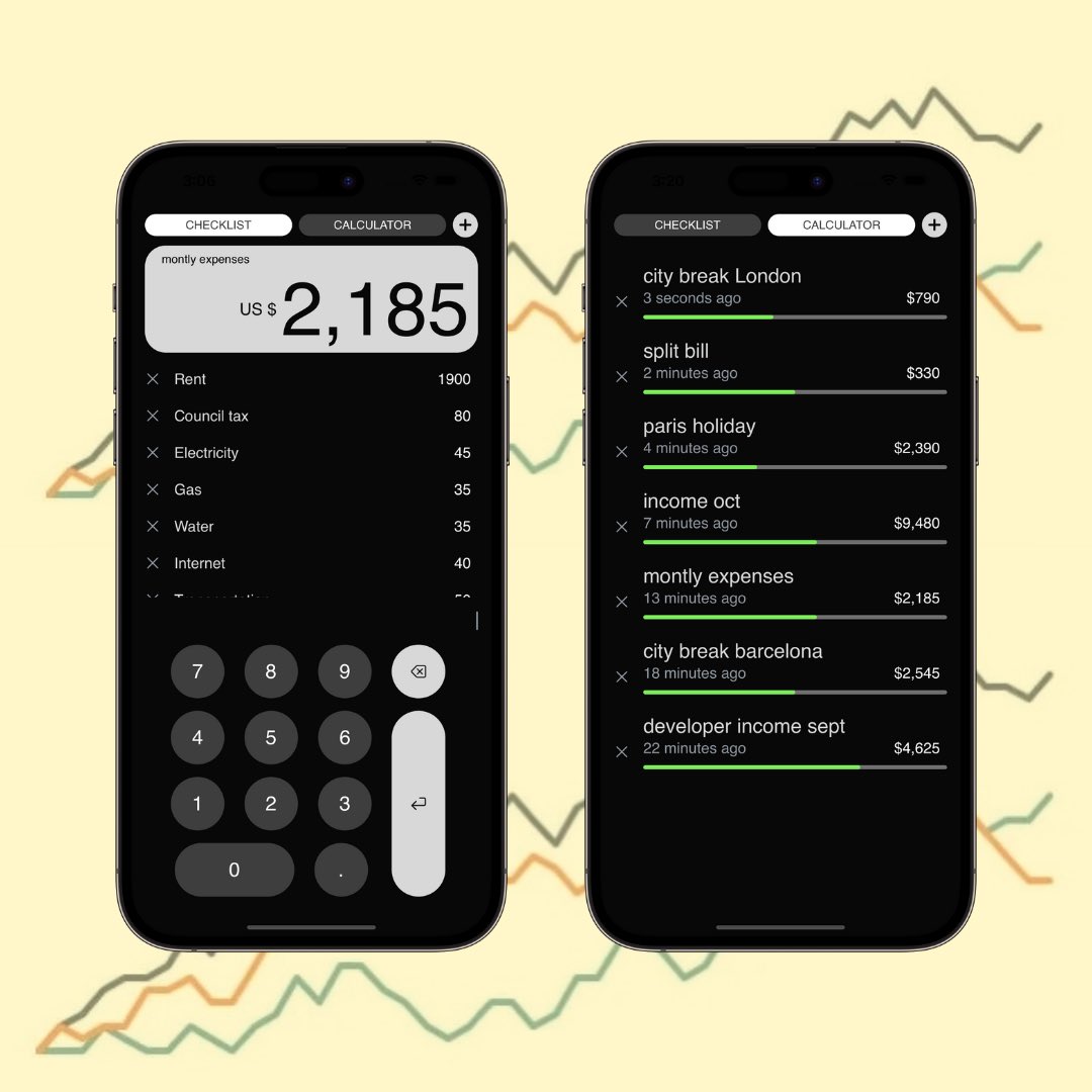 ChecklistCalc's tweet photo. #Checklist #Calculator #Expenses #Finances #Shopping #ExpenseTracker #IncomeTracker #PersonalFinance #BudgetTracker https://t.co/kzsPPVFh9R