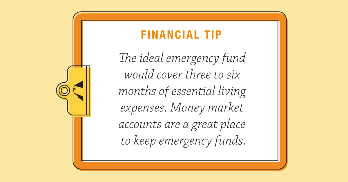 Utah_First's tweet image. We can all agree that an emergency fund is crucial. Utilizing a money market account for these types of funds makes sense as you can earn higher interest without sacrificing access to your money. It is also federally insured and there are no minimum balance requirements.