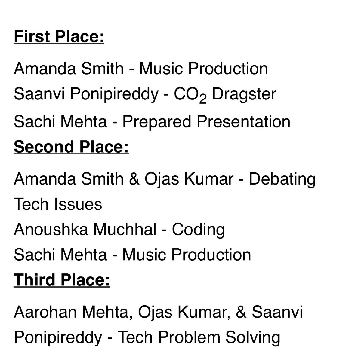 drmcgettigan's tweet photo. WOWZA! Congrats to the fab Greg Darin @GJDCT (State Advisor of the Year!) &amp; @DarienHSCT students! At the  CT Technology Student Association @officialahs_tsa conference in Windsor, the following students were awarded (see below). #WeAreDarien #cte @MollieWrites https://t.co/ox8B2KPJmy