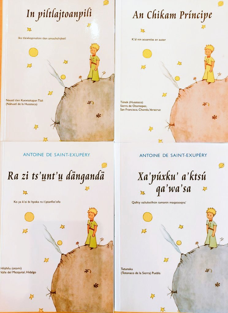 ¡Feliz cumpleaños 8️⃣0️⃣ al Principito 🎉🎂! La obra humanista del escritor y aviador Antoine de Saint-Exupéry fue publicada en 1943, en medio de la guerra. Es el libro 🇨🇵 más traducido en el 🌎, incluso en idiomas autóctonos de 🇲🇽, cómo el maya, el tseltal, el zapoteco o el tének.