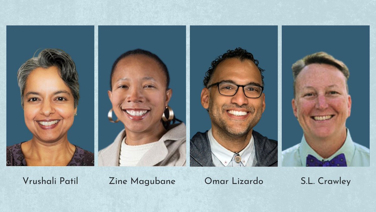 We are pleased to announce that Vrushali Patil <a href="/FIU/">FIU</a>, Zine Magubane <a href="/zinemagubane/">Zine Magubane</a>, Omar Lizardo <a href="/UCLA/">UCLA</a>, &amp; S.L. Crawley <a href="/USouthFlorida/">University of South Florida</a> will be the next editors of Sociological Theory <a href="/SocTheory/">Sociological Theory</a> starting January 1, 2024.