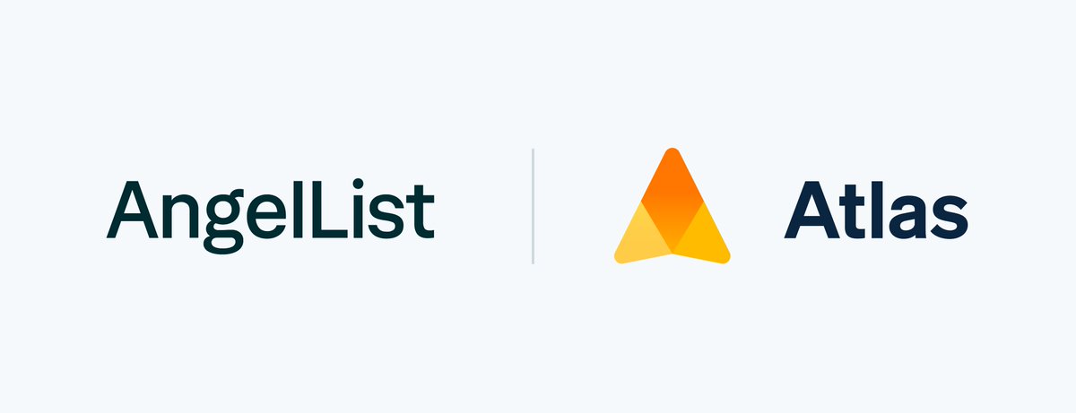 📣 Announcement: Starting a company on @AngelList is now powered by Stripe @Atlas! We're thrilled to help AngelList founders incorporate and be automatically set up with AngelList’s banking, cap table, and fundraising products. Learn more at angellist.com/incorporation.