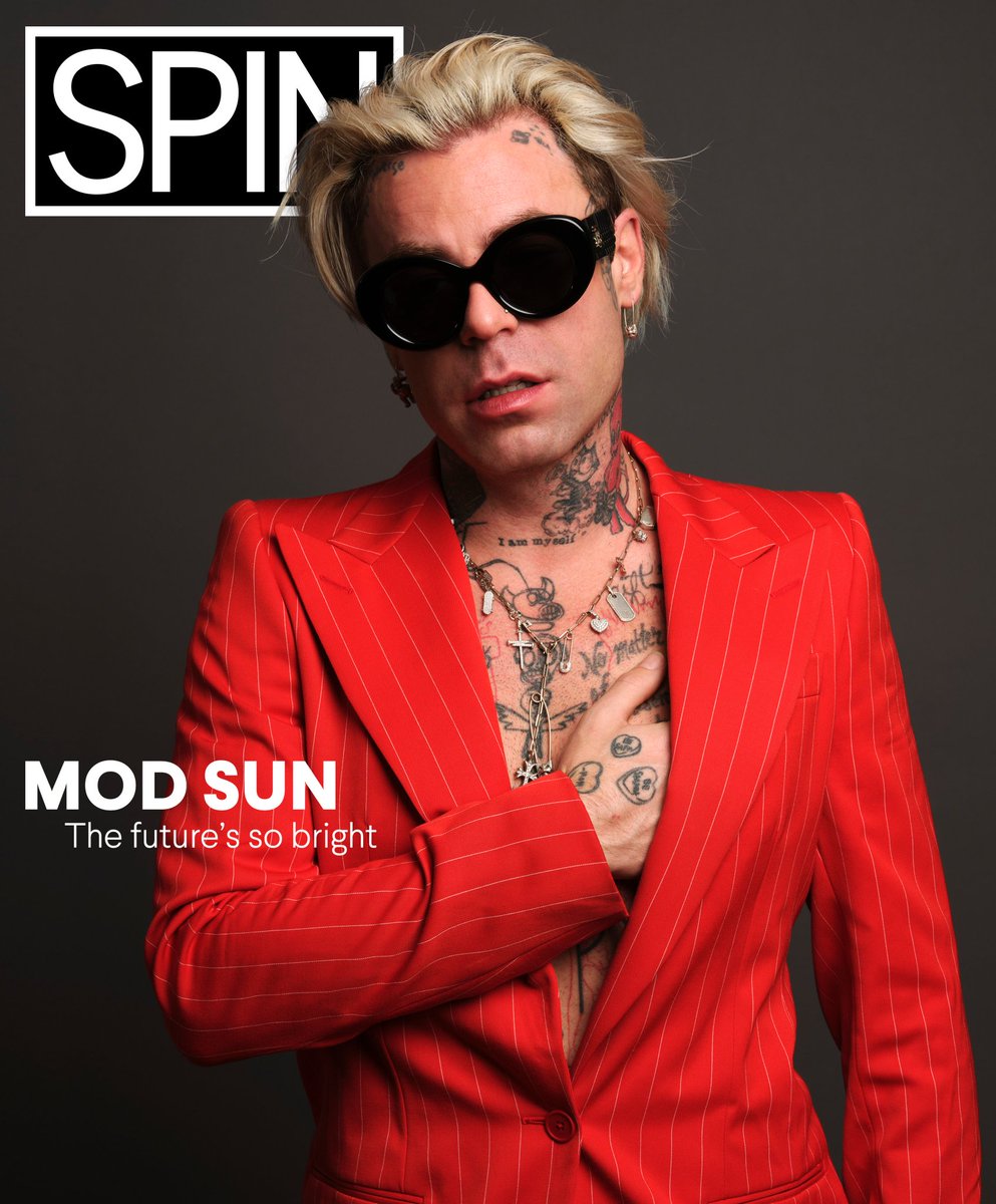 Bake_Wear's tweet photo. Mod Sun On The Cover Of ‘Spin’: https://t.co/c9puinkYH5 https://t.co/wM454l86MP