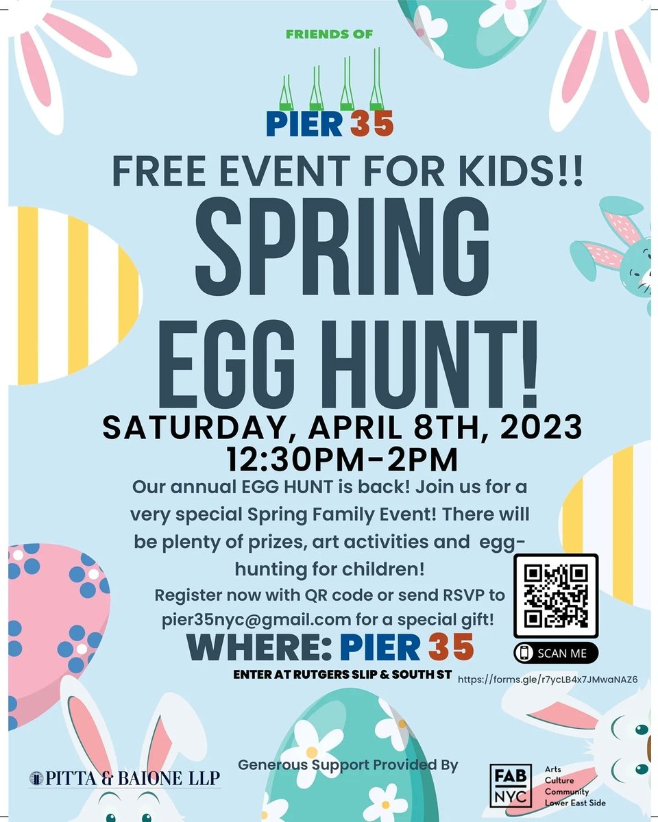It's almost time to get EGG-CITED! Over 2,000!! eggs and surprise items for kids to hunt! Registration is not required but those who do qualify for special free gifts. Hop hop to it! Oh this is going be egg-cellent
