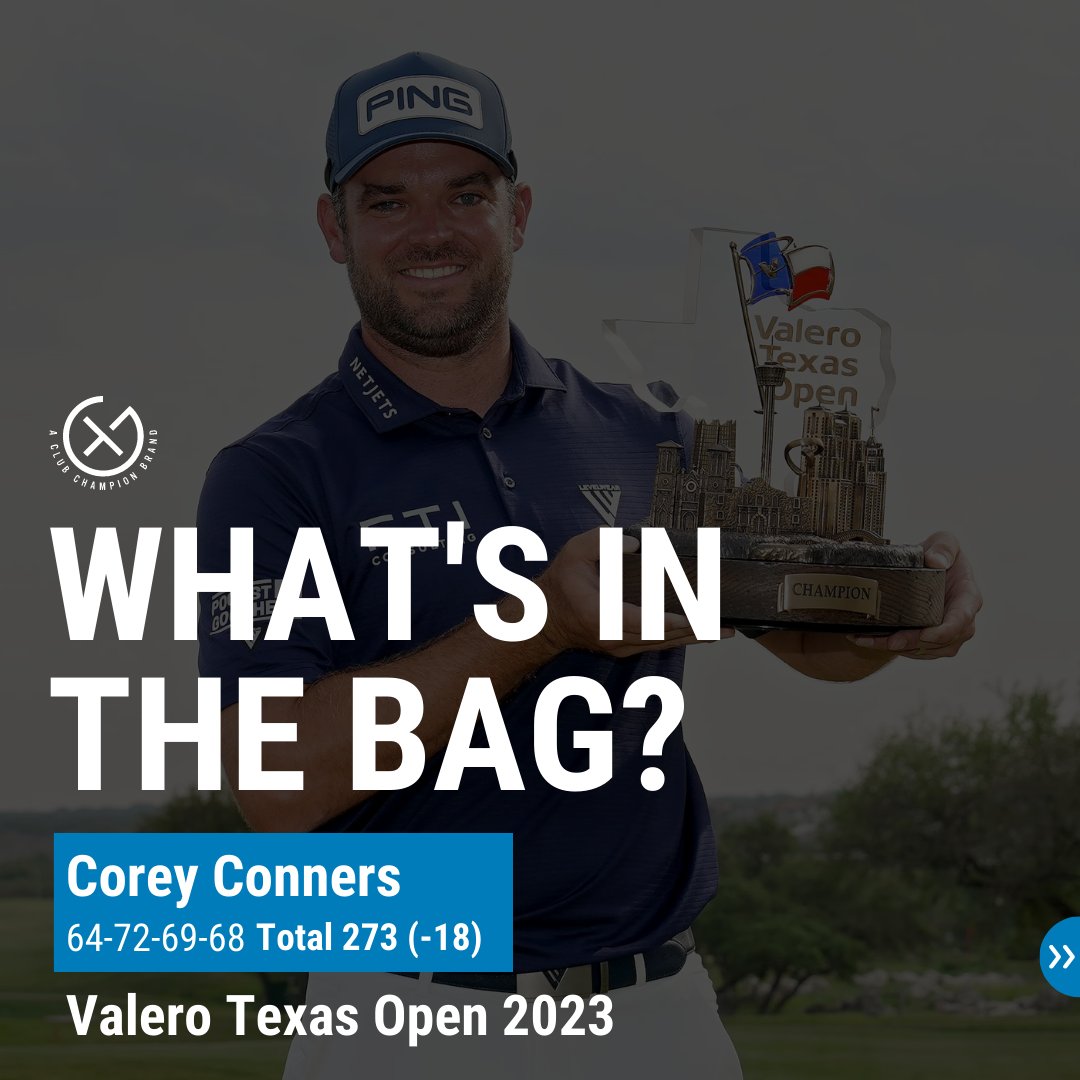 clubchampmedia's tweet photo. Congrats to #CoreyConners, who won the 2023 Valero Texas Open this past Sunday for the 2nd time in 5 years!
Conners joins Mackenzie Hughes, Adam Svensson & Mike Weir at Augusta this week for the 1st time that 4 Canadians will be playing at #TheMasters!
Swipe to see #WITB! https://t.co/aAbfJmapfc