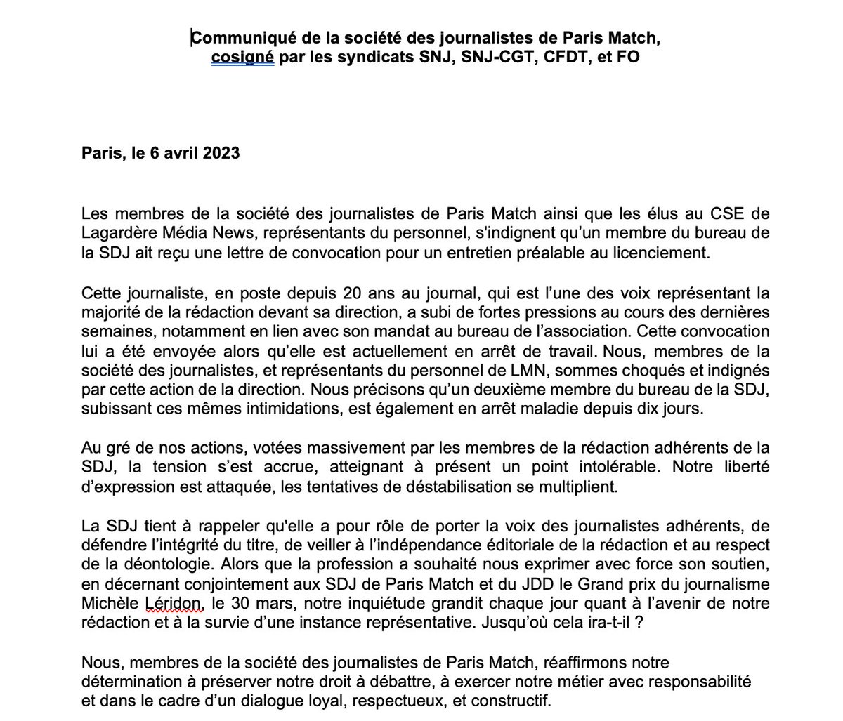 SDJ Paris Match tweet media