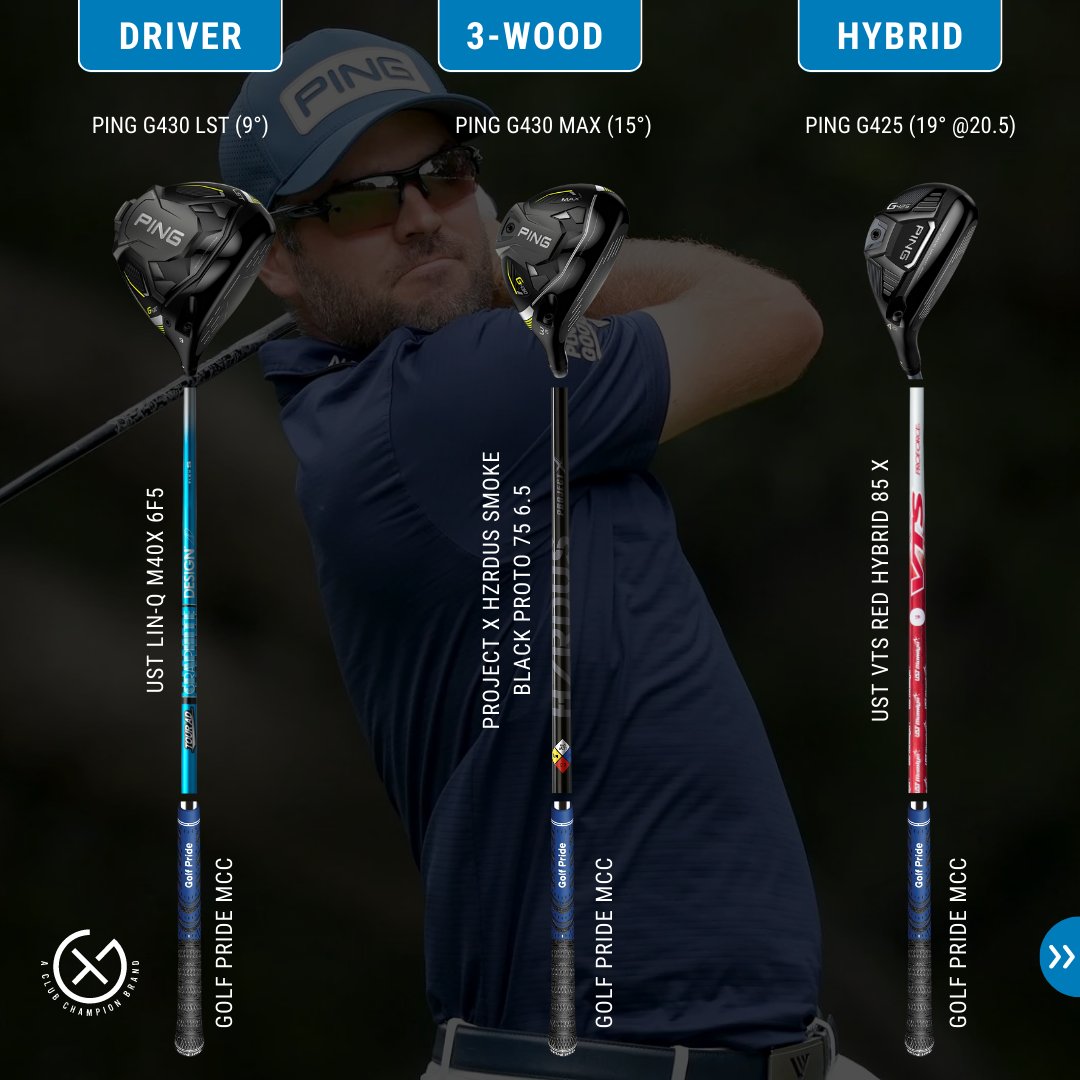 clubchampmedia's tweet photo. Congrats to #CoreyConners, who won the 2023 Valero Texas Open this past Sunday for the 2nd time in 5 years!
Conners joins Mackenzie Hughes, Adam Svensson & Mike Weir at Augusta this week for the 1st time that 4 Canadians will be playing at #TheMasters!
Swipe to see #WITB! https://t.co/aAbfJmapfc