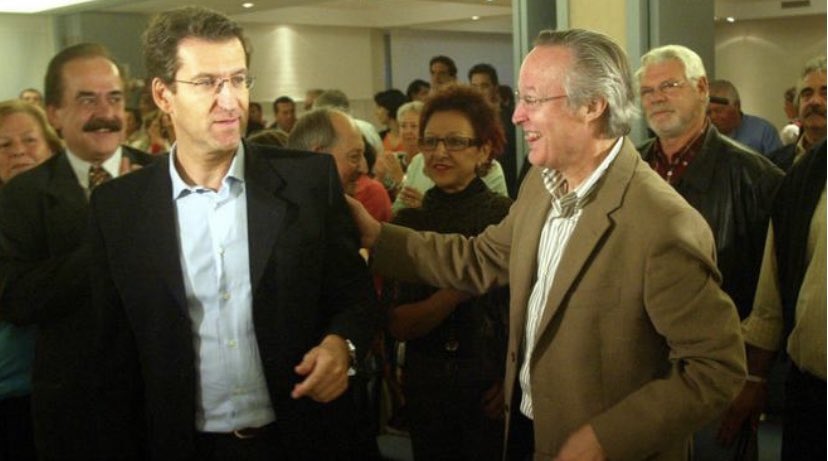 Digo adiós a una figura del <a href="/ppopular/">Partido Popular</a>, un hombre que enseñaba a amar y admirar lo catalán al margen de prejuicios y tópicos.

Mi homenaje a un hombre de Estado que militaba, sobre todo, en el entendimiento y la concordia:

amp.elperiodico.com/es/opinion/202…