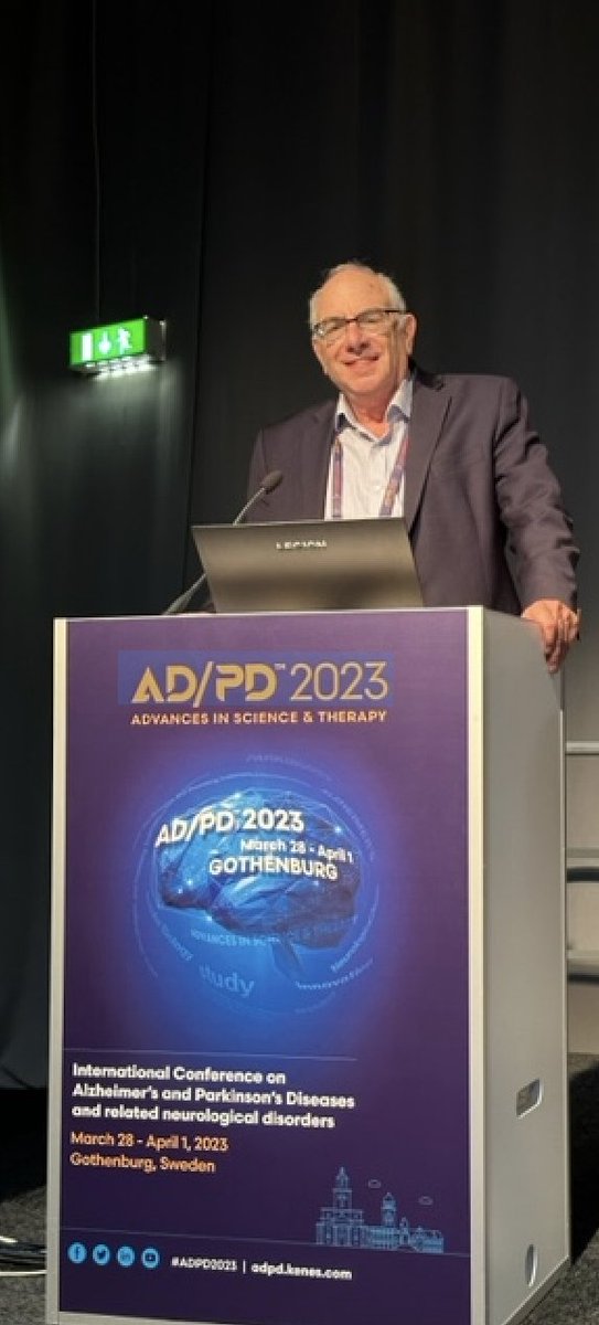 Spoke in Sweden at ADPD conf on 'Immunotherapy of AD by Modulation of Innate Immunity.' Beginning initial trials of nasal Protollin to induce monocytes to clear Aβ and nasal anti-CD3 (Foralumab) to dampen microglial activation. So exciting to move the animal work to AD patients!