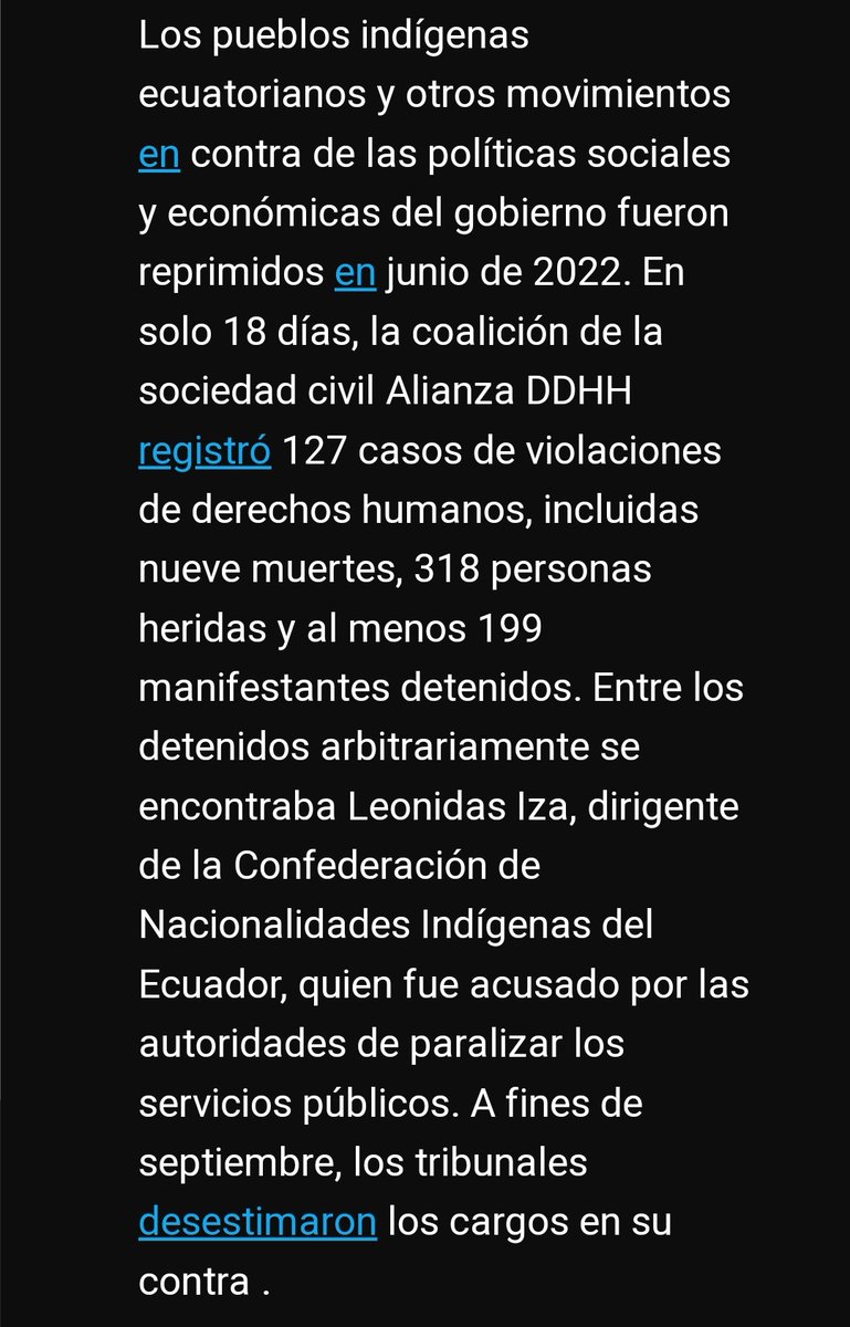 🔴Informe de @CIVICUSMonitor recoge datos sobre la represión a pueblos, nacionalidades y movimientos sociales durante el #ParoNacional2022 en #Ecuador. 

⚠️La violencia contra activistas y periodistas sigue siendo aguda en América.

Descarga el informe 👇 monitor.civicus.org/globalfindings…