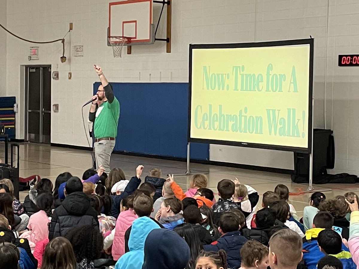 RobertMachak's tweet photo. If I were a betting man, I would’ve bet that there isn’t a whole lot we can do to get our students excited about taking the IAR. I would have lost. ⁦Great job, Elementary!@ElemEast50⁩ ⁦@Woodland50News⁩ ⁦@ryanwollberg⁩ ⁦@KyleCBlock⁩ ⁦@kristi_blasius⁩ https://t.co/8v57xb3gSU