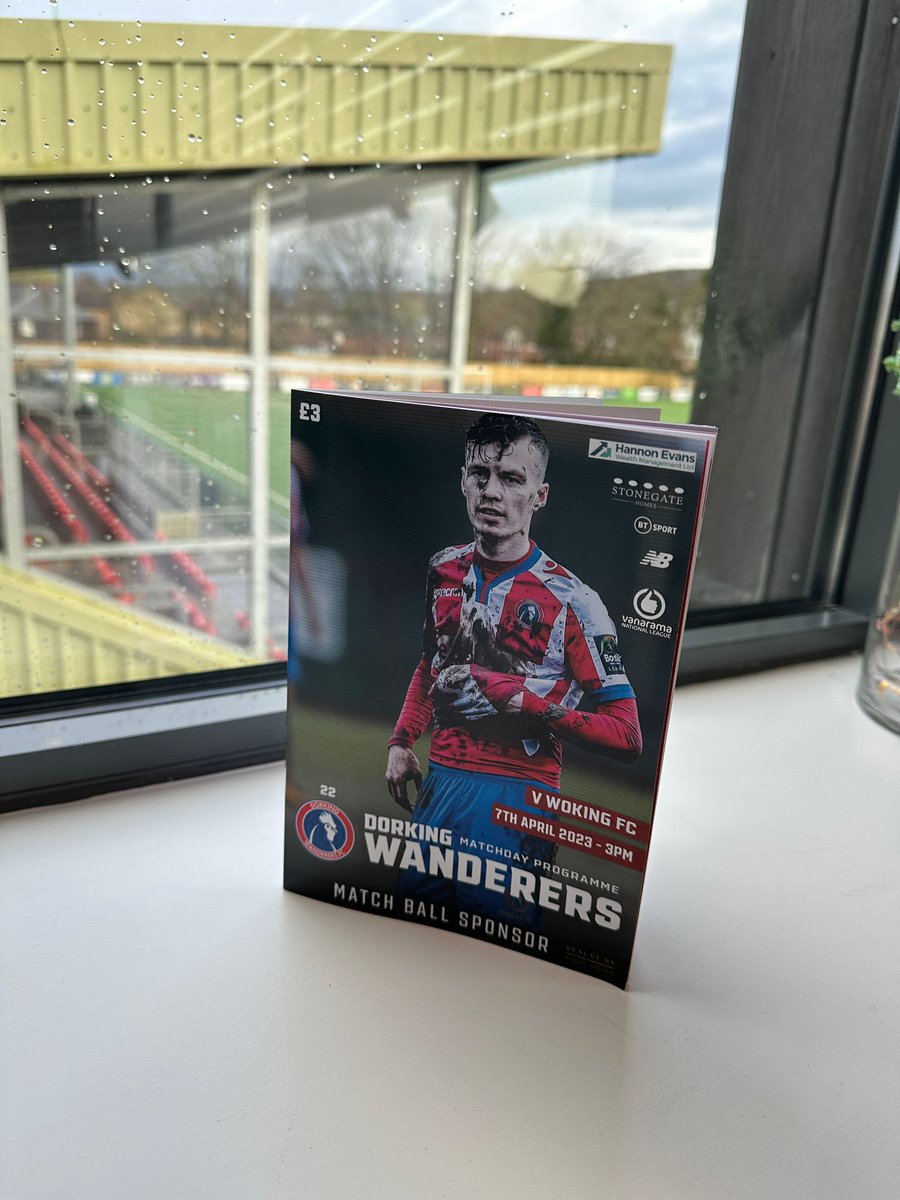 DWFC MATCHDAY PROGRAMME #22 📖 

Your Good Friday matchday programme includes all the usual features plus an interview with <a href="/Aaron_Kuhl/">Aaron Kuhl</a> ! 

Available from all the food &amp; drink outlets as well as the FanZone tomorrow afternoon ➡️

#WeAreWanderers 🔴⚪