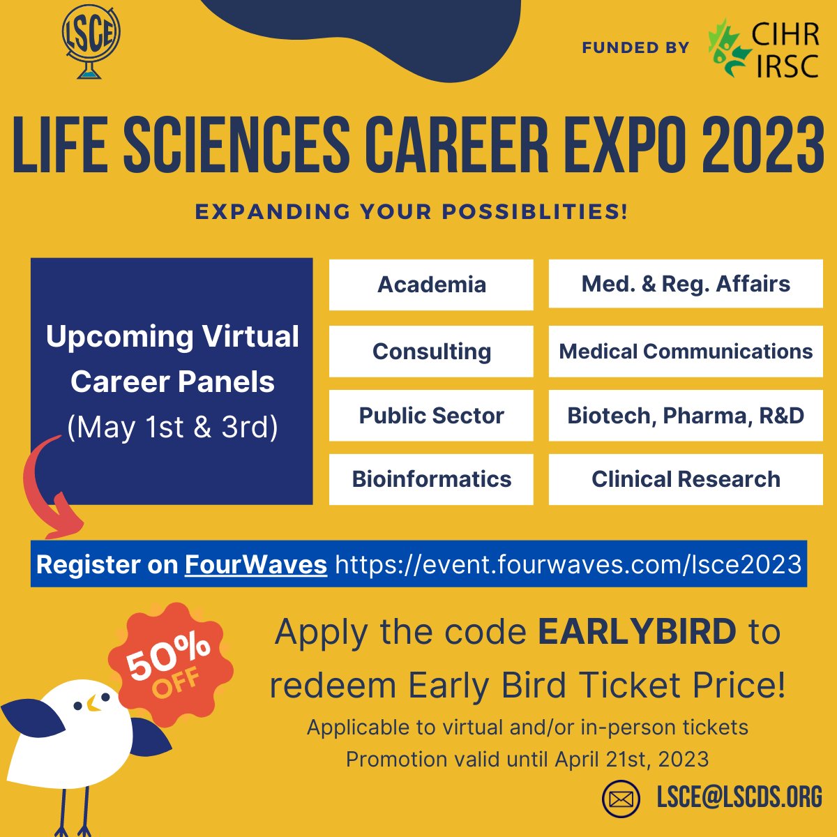 Life Sciences Career Expo tweet media