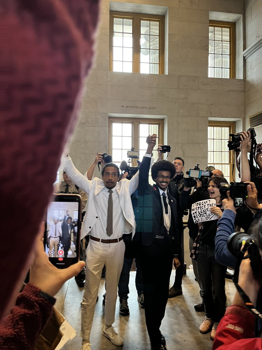 WE STAND WITH THE #TENNESSEETHREE.