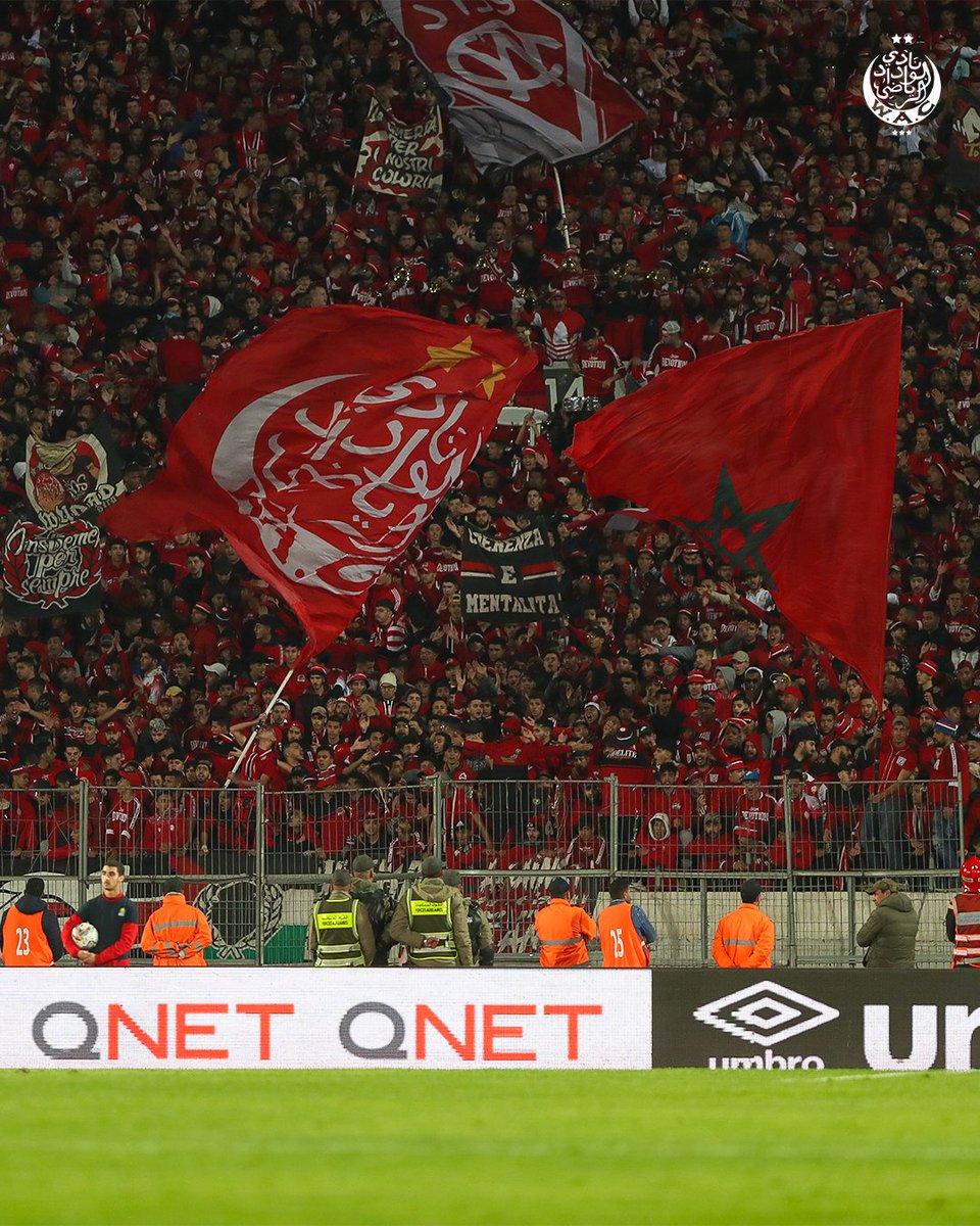 WACofficiel's tweet photo. 📍THE NORTH SIDE

The derby missed them much. We can all see a difference. 😎

#DimaWydad https://t.co/Xlgm6Vr4A2