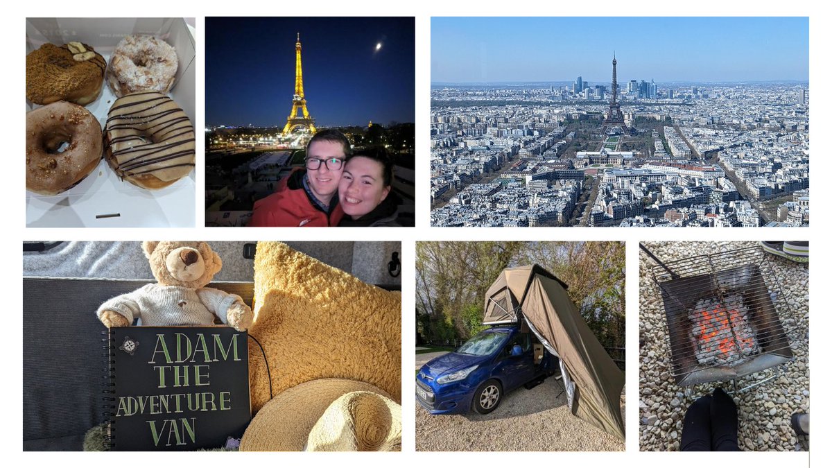 From roaming around Paris eating all the vegan food we could find to relaxing in our Adventure Van, definitely making the most of our Easter holiday. #Easter2023 #teacher #edutwitter