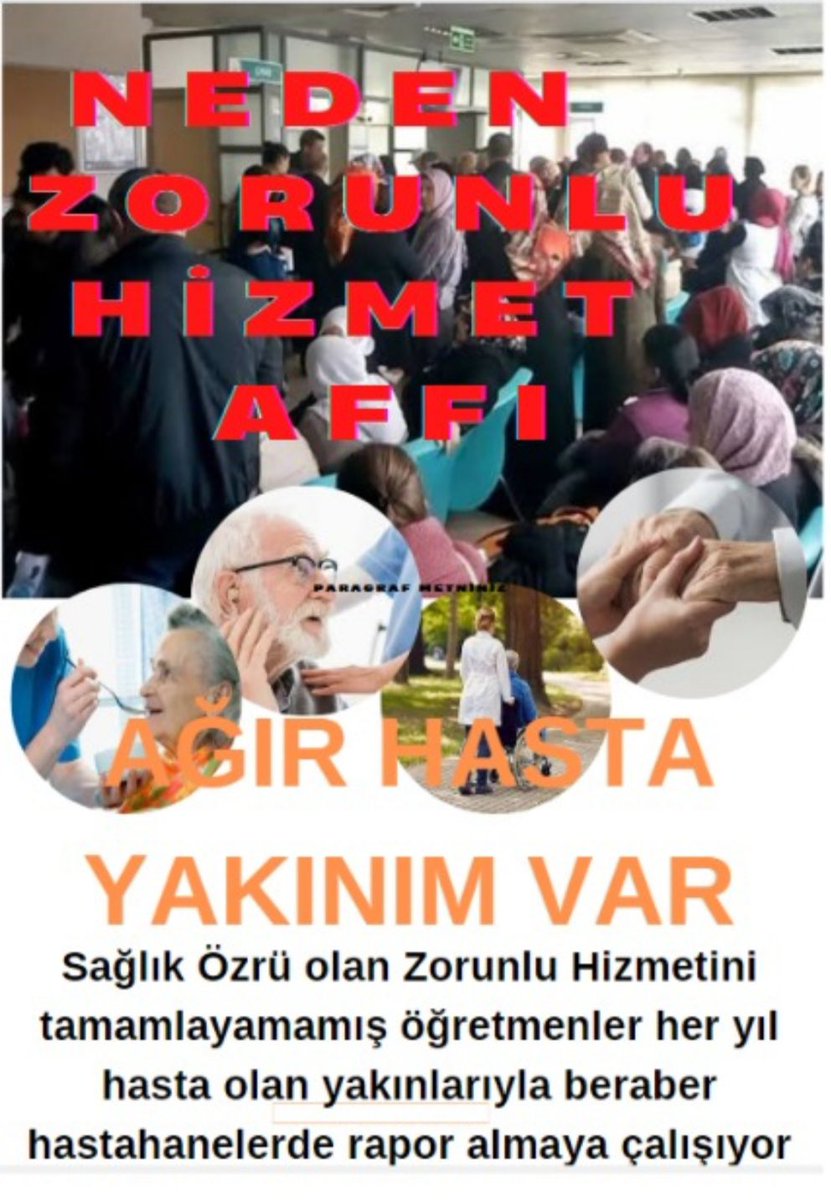 <a href="/fghlife/">Ghhon</a> <a href="/RTErdogan/">Recep Tayyip Erdoğan</a> <a href="/prof_mahmutozer/">Mahmut Özer</a> <a href="/tcmeb/">Millî Eğitim Bakanlığı</a> Zorunlu hizmet affı bekleyen öğretmenlerin sesini duyurma zamanı <a href="/_aliyalcin_/">Ali YALÇIN</a> <a href="/ACAR16RAMAZAN/">Ramazan Acar</a> <a href="/EgitimBirSen/">Eğitim-Bir-Sen</a> <a href="/TalipGeylan06/">Talip Geylan</a> <a href="/turkegitimsen/">Türk Eğitim Sen</a> <a href="/egitimis/">Eğitim-İş</a> <a href="/kademozbay_/">Kadem Özbay</a>  <a href="/egitimingucusen/">Eğtimin Gücü Sen Manavgat</a> <a href="/oguzozat/">Oğuz ÖZAT</a>  #MebZorunluyuErtelemeAffet