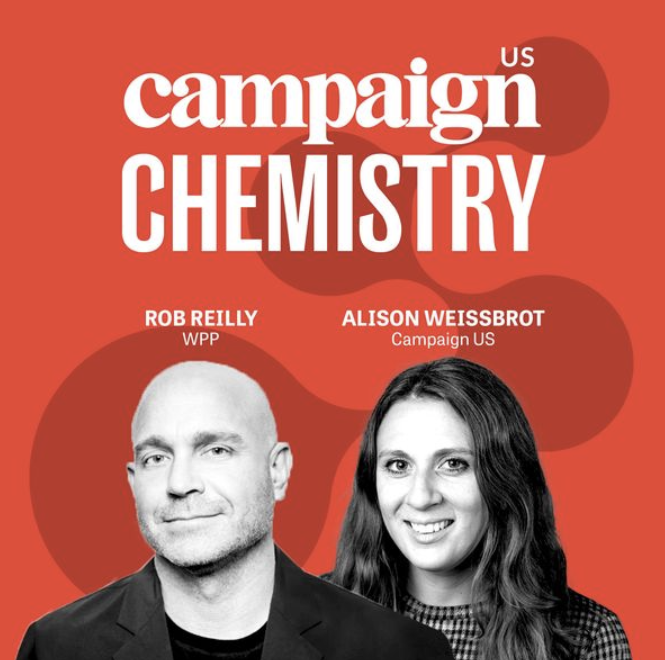 .@WPP’s Rob Reilly joins @Campaignmag’s @AlisonWeissbrot on this week’s episode of Campaign Chemistry to discuss his role and WPP’s ambition to be the world’s most creative company. Listen here 👉 ow.ly/i50E50NCAyW
