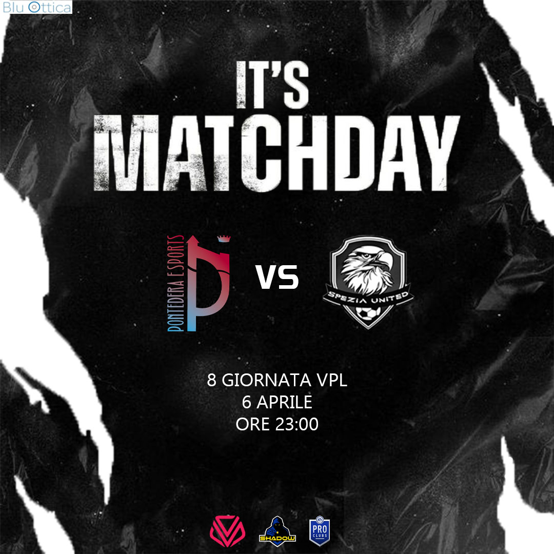 Spezia United (@speziaunited) on Twitter photo โฝ๏ธ|MATCHDAY|โฝ๏ธ
๐| <a href="/VPLItaly/">VPL Italy ๐ฎ๐น</a>
๐๏ธ| 8^ Giornata
โฐ| 23:00
๐| @PontederaeSports
Seguiteci su TWITCH!
๐ฅ๏ธ| twitch.tv/spezia_united
#VPL #PontederaeSports #twitchtv โฝ๏ธ|MATCHDAY|โฝ๏ธ
๐| <a href="/VPLItaly/">VPL Italy ๐ฎ๐น</a>
๐๏ธ| 8^ Giornata
โฐ| 23:00
๐| @PontederaeSports
Seguiteci su TWITCH!
๐ฅ๏ธ| twitch.tv/spezia_united
#VPL #PontederaeSports #twitchtv