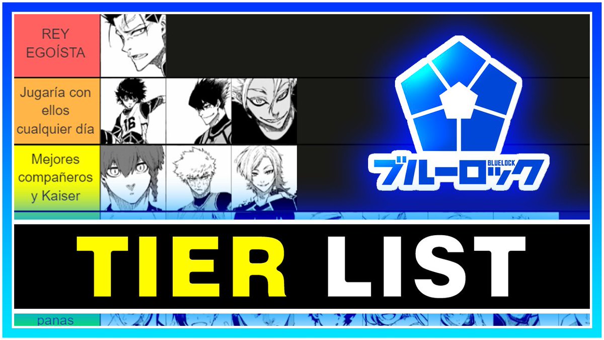 RevoKarasu's tweet photo. ¡¡¡NUEVO VÍDEO DEL CANAL SECUNDARIO!!!
⚽ ¿CUÁL es el MEJOR PERSONAJE de BLUE LOCK? ⚽ | Tier List de Favoritos
VER EN: https://t.co/XRoemYYbVl
#BlueLock #BlueLock213 https://t.co/SrS4qAganR