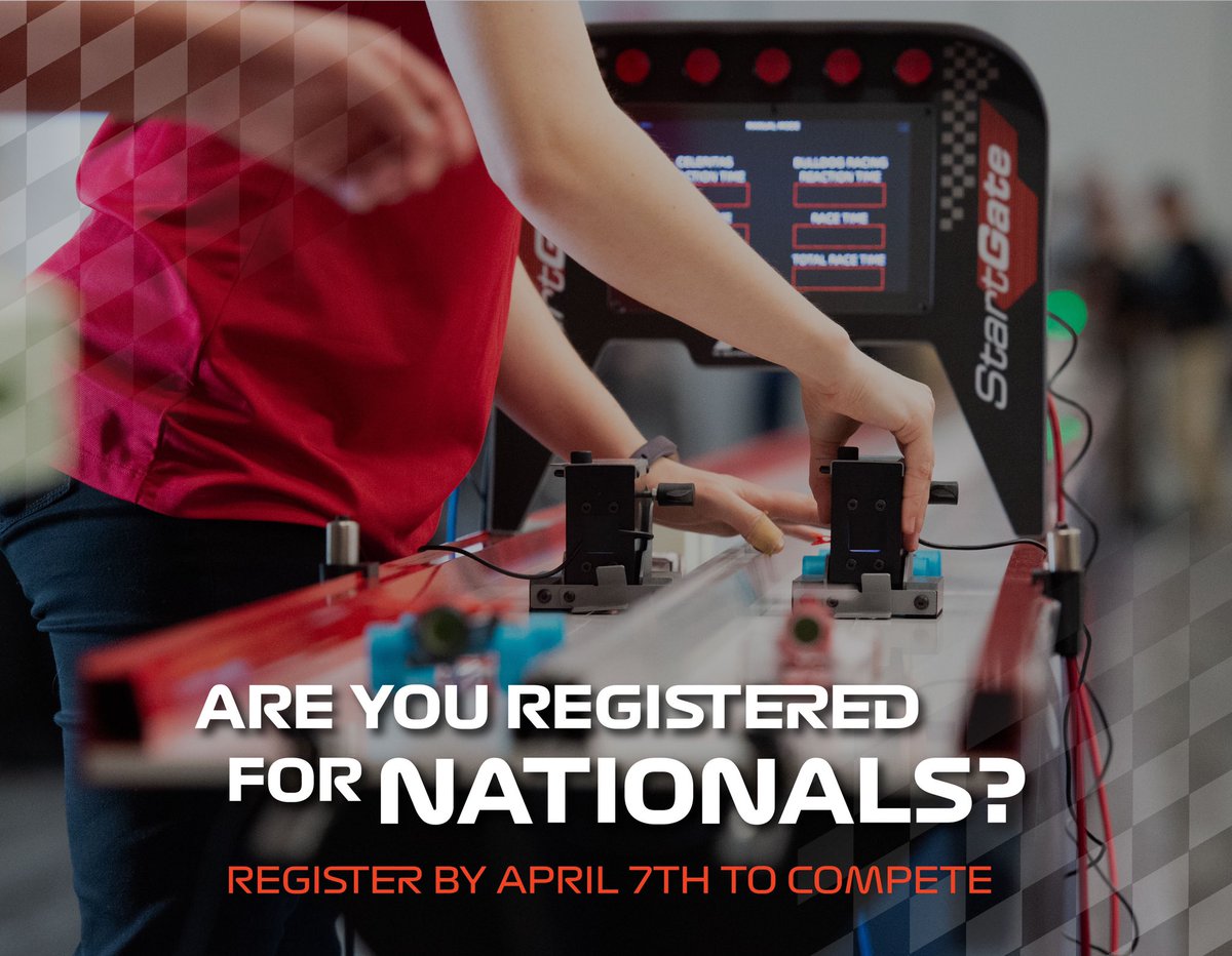 stemracingusa's tweet photo. ONE DAY LEFT! Are you ready to get in on the experience of a lifetime? Register by tomorrow to compete in the virtual 2023 National Finals. Visit the Team Portal for more details!
 
#STEMChallenge #STEMeducation #F1inSchools #F1iS #competition #students #education #F1isNA https://t.co/jeOqKeA2gv