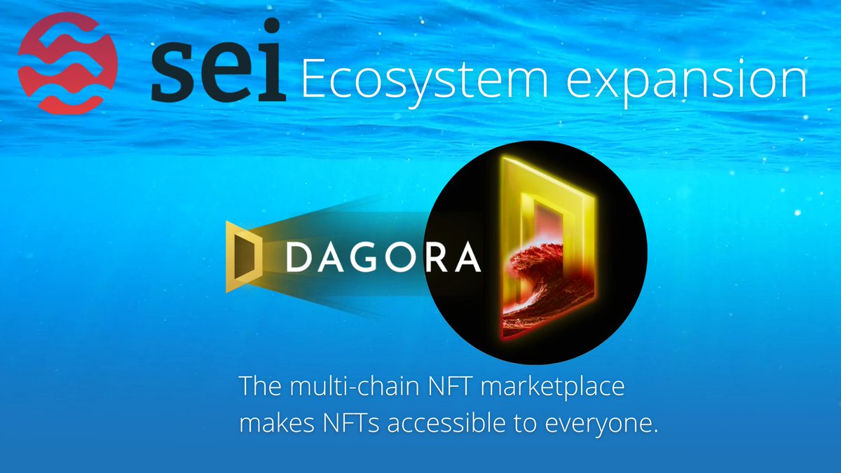 bagbekoff's tweet photo. Announcement partnership  @SeiNetwork  with @dagoraxyz! 
#Dagorais coming to @SeiNetwork  to be the first multichain NFT Marketplace to integrate this sector-specific blockchain !
#seinetwork #sei #seinami #seiyes #seilorgang #IBCseilors #vortexprotocol #cosmos #DeFi #blockchain https://t.co/umBCdKMFNH