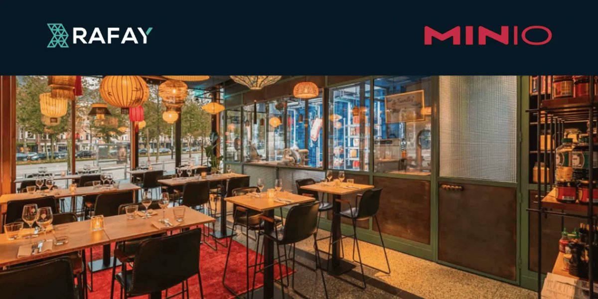 #K8s chatter, drinks, good food and good company... just steps away from the excitement of KubeCon!

Join Rafay and <a href="/MinIO/">MinIO</a> for happy hour drinks at KubeCon EU in Amsterdam. 

🍸🍸🍸  before the slots fill up —  you won't want to miss this! buff.ly/40KRvw0
#KubeConEU