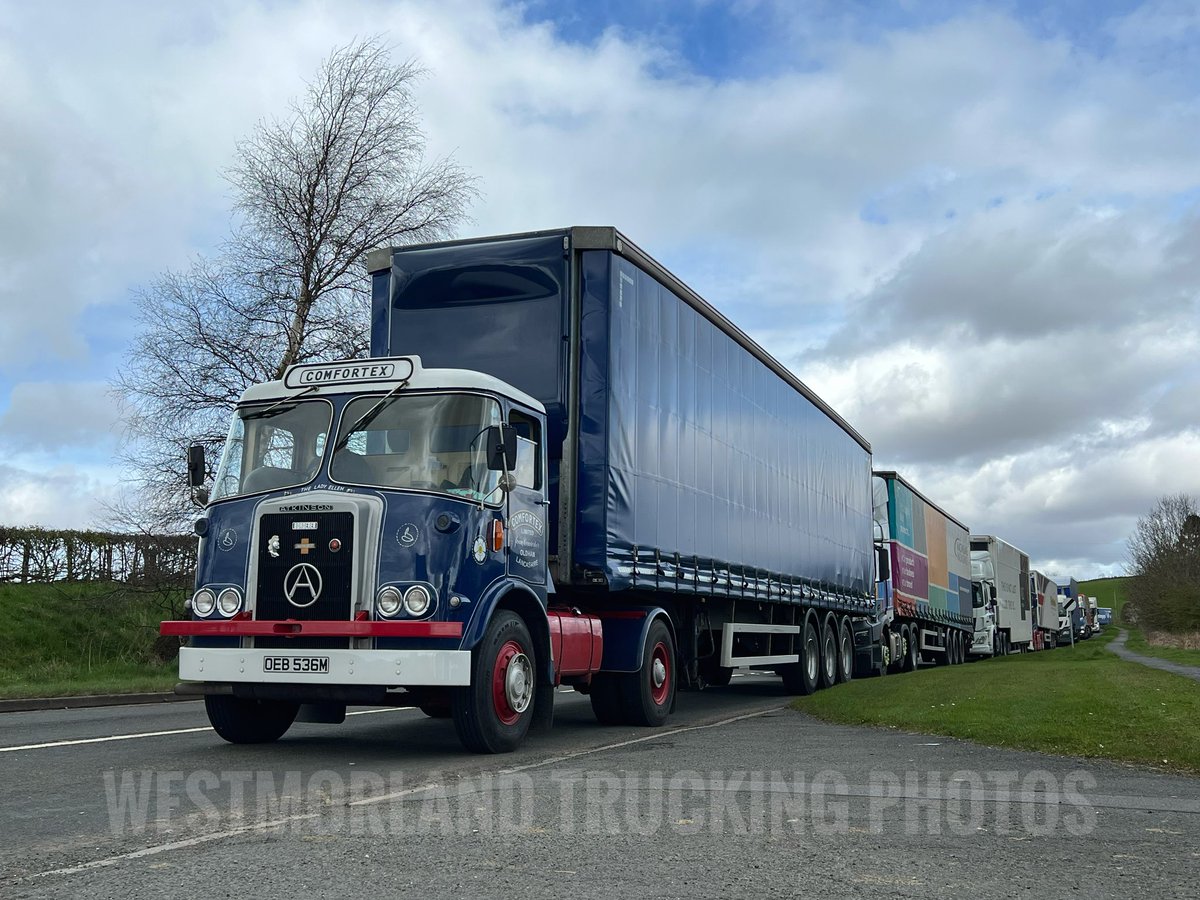 Spotted this Atkinson on the old A6 today heading in to kendal. Still working and earning few bob. #classictrucks