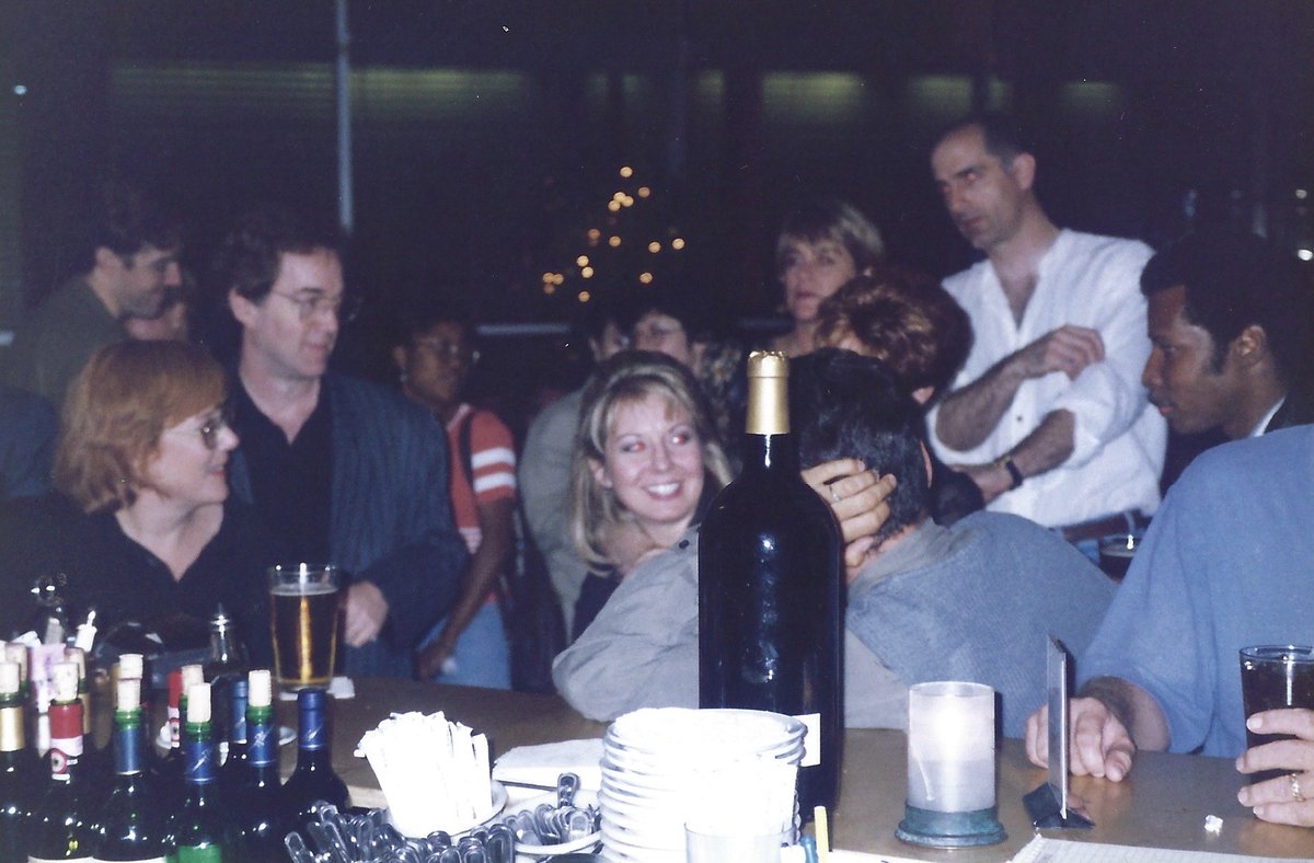 MeisnerActor's tweet photo. Oscar nominee #LynnMamet's #TheWalkingWounded won #DramaLogue Awards for #WylieSmall and
#DonAgnelli. "Live" at the Sanford Meisner Center for the Arts - late 1990's. With #PatrickWood #LesWilliams #CaseyPayden. I was Lynn's AD on this one, also did the lights and sound. https://t.co/pA6xykxfGd