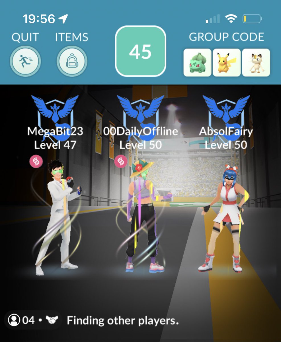 Thank you to all of my friends who have invited me to their raids in the past few months. Last one with these friends 🥰 Esp. thanks to <a href="/wurzelseppel/">Wurzelseppel</a> en <a href="/cafartic/">Singaporean Grandma</a> for letting me joining their RH. I just started and hard to say goodbye already 😔

#HearUsNiantic