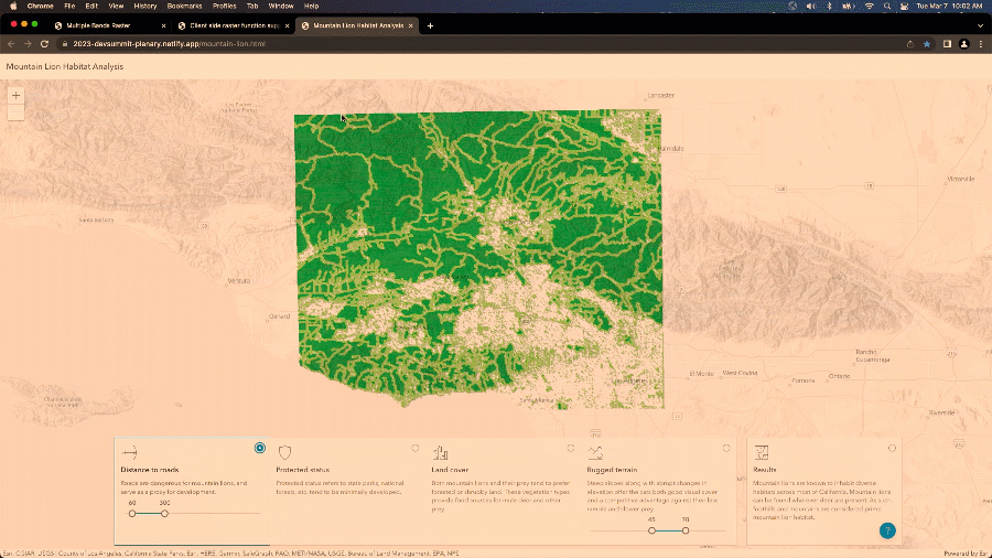 Esri Developers tweet media