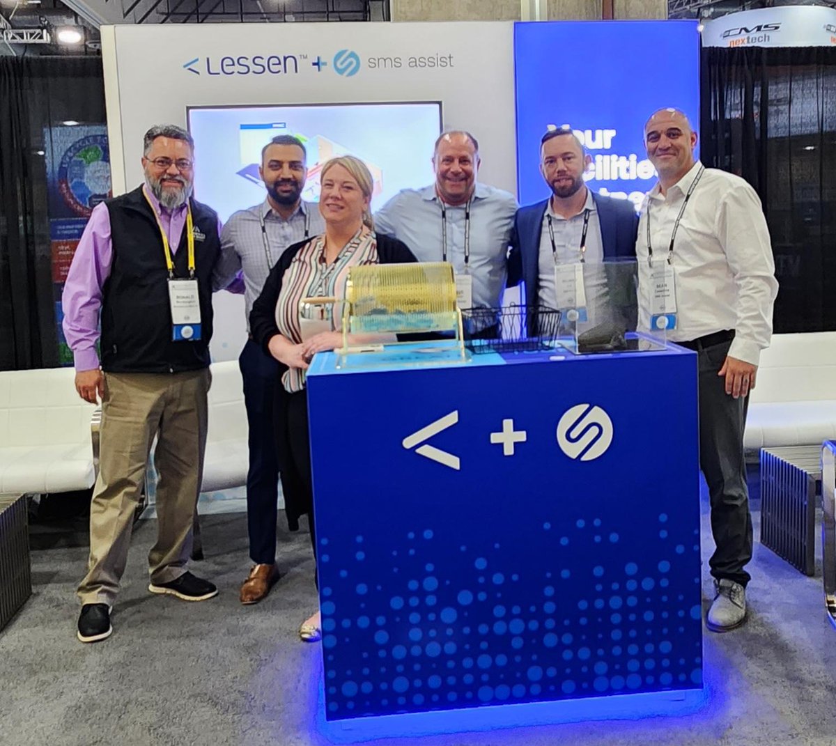 SMSAssistLLC's tweet image. What a week at #ConnexFM2023! Thanks to everyone who stopped by our booth, networking event, and Successful Change Management education session where we had standing room only.