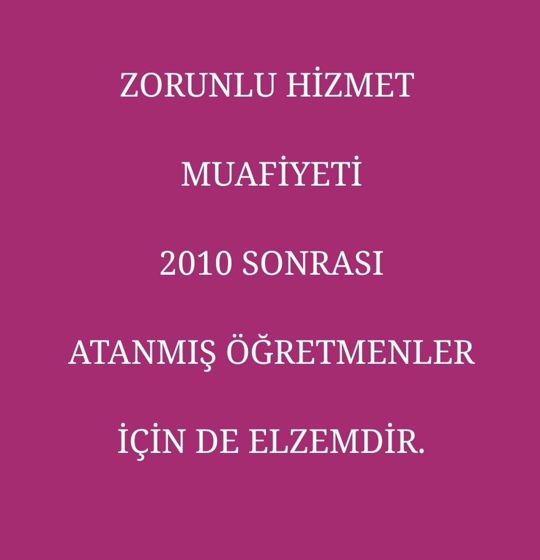 DursunZehra's tweet photo. 2010 yılı sonrası atanmış tüm Öğretmenler Zorunlu Hizmet Muafiyeti bekliyor, erteleme çözüm değil!! @tcbestepe @_aliyalcin_ @TalipGeylan06 @prof_mahmutozer @RTErdogan @dbdevletbahceli
@kilicdarogluk #MebZorunluyuErtelemeAffet https://t.co/UDlwpe5Uis