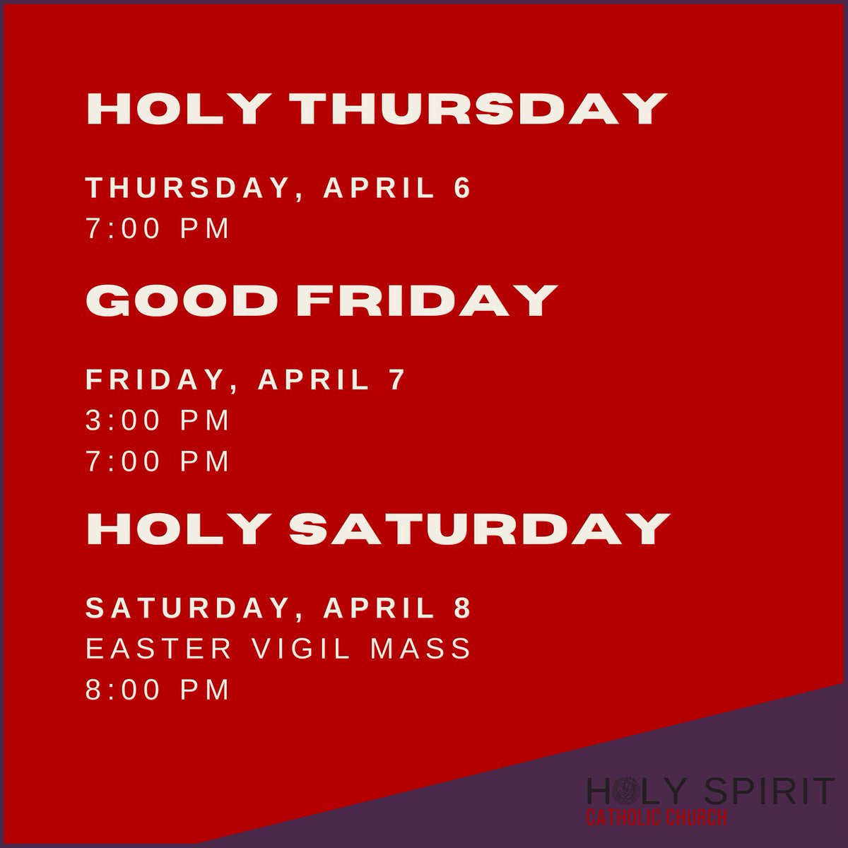 hscparish's tweet photo. https://t.co/3DEudfmipl