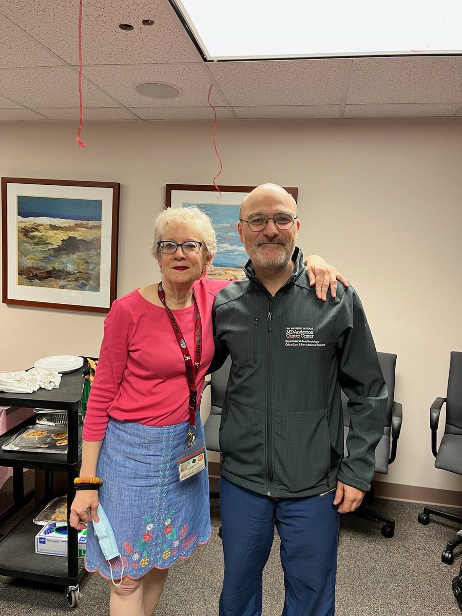 Juan P. Cata🇦🇷🇺🇸 (@juanpcata) on Twitter photo Thank you Mary Ann Oler for all these year of support with the students. We will miss you <a href="/MDAndersonNews/">MD Anderson Cancer Center</a>. Thank you Mary Ann Oler for all these year of support with the students. We will miss you <a href="/MDAndersonNews/">MD Anderson Cancer Center</a>.