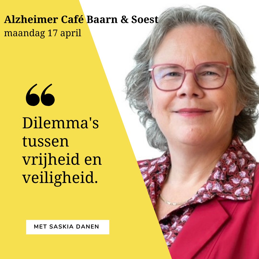 Van harte welkom op maandag 17 april van 13.30 uur tot 15.30 uur bij Welzijnscentrum De Leuning, Oranjestraat 8, 3743 GD BAARN.

Voor nadere informatie kunt u contact opnemen met Ieke Wagemakers: Telefoonnummer: 06 – 510 99 335
Mail: i.wagemakers@alzheimervrijwilligers.nl
