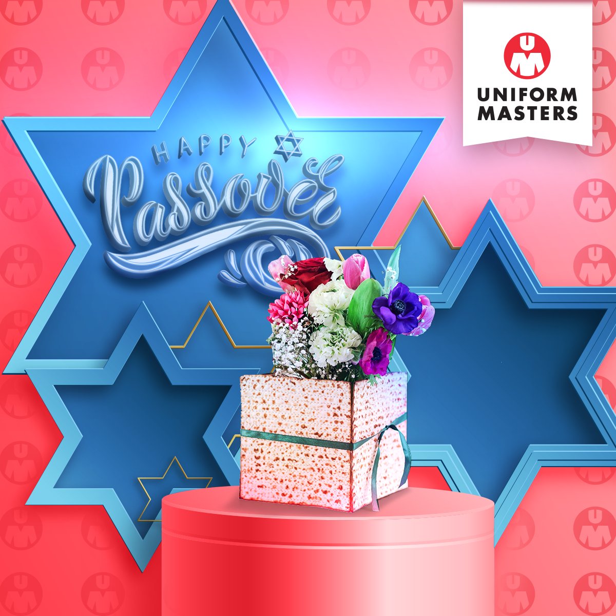 #HappyPassover from all of us at Uniform Masters!