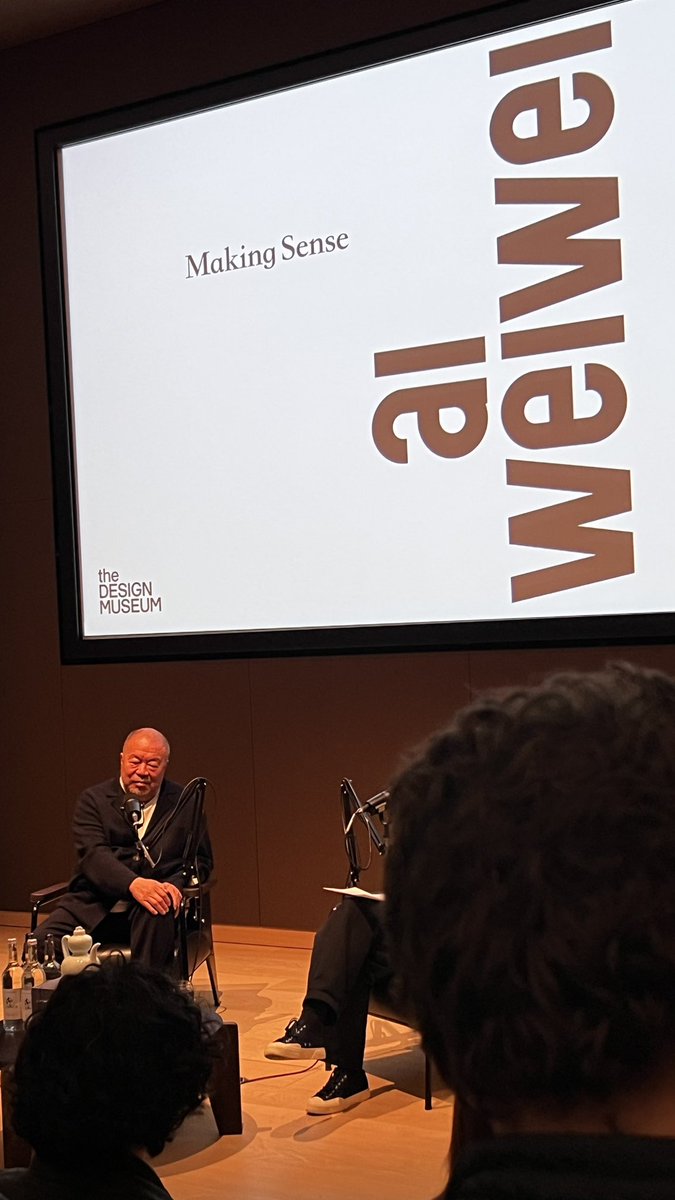 ST3AMCo's tweet photo. “WHAT ARE YOUR FEELINGS…

About the show Wei Wei?”

“I HAVE NO FEELINGS…

About the show”

#AiWeiWei 

“Shall I ask that a different way?”

#MakingSense⁉️#ArtOfActivism✊ #OurCreativity23👨‍👩‍👧‍👦 https://t.co/spLROJDemM