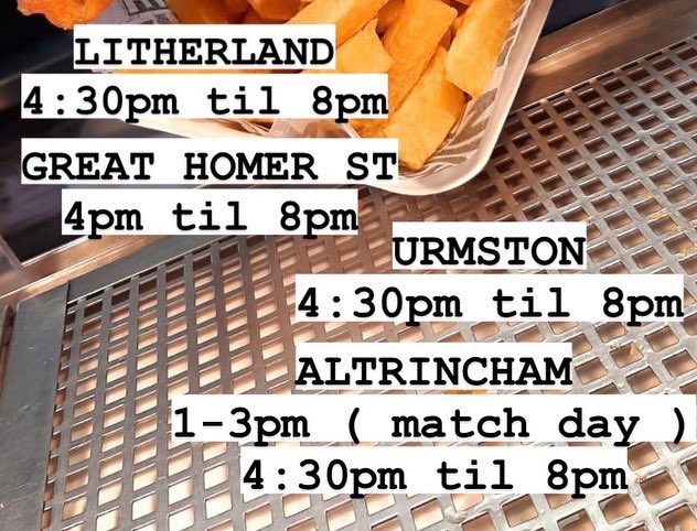 As well as Good Friday we are open Saturday as normal &amp; Easter Monday with revised opening times see below 
.
.
Wishing everyone a lovely Easter weekend 
#easterweekend #goodfriday #eastermonday #thegoodcatch #crosby #freshfield #litherland #greathomerst #urmston #altrincham
