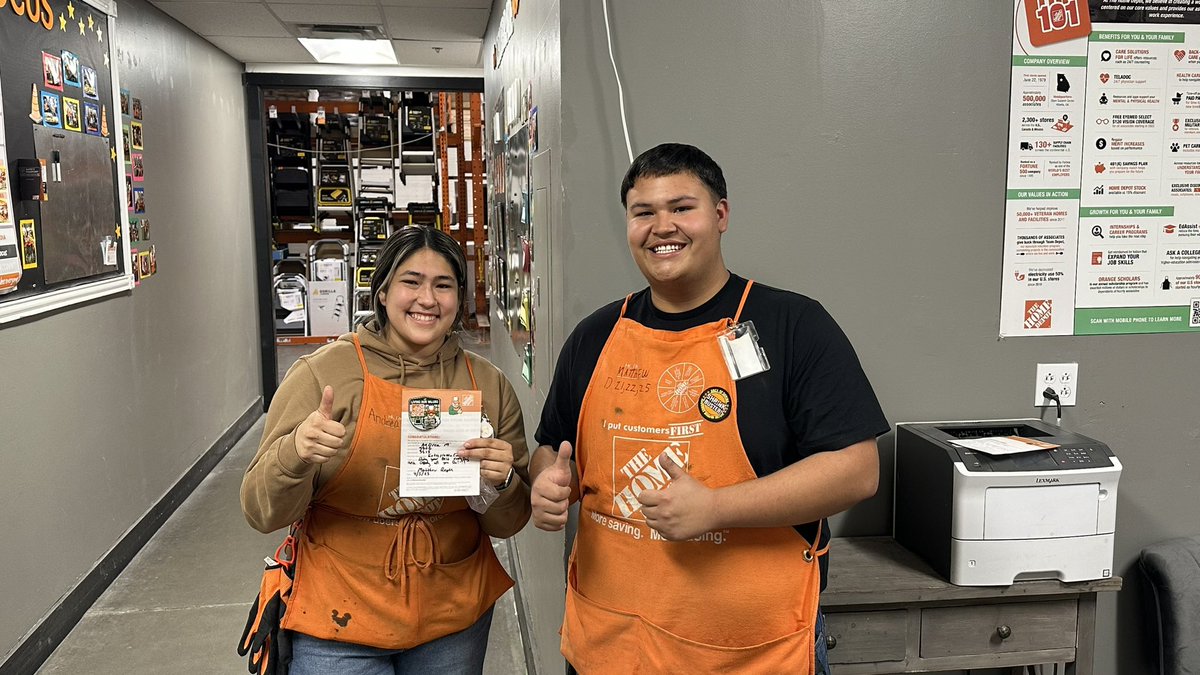 Shout out to Andrea!! All your hard work is appreciated!!! Thank you so much!