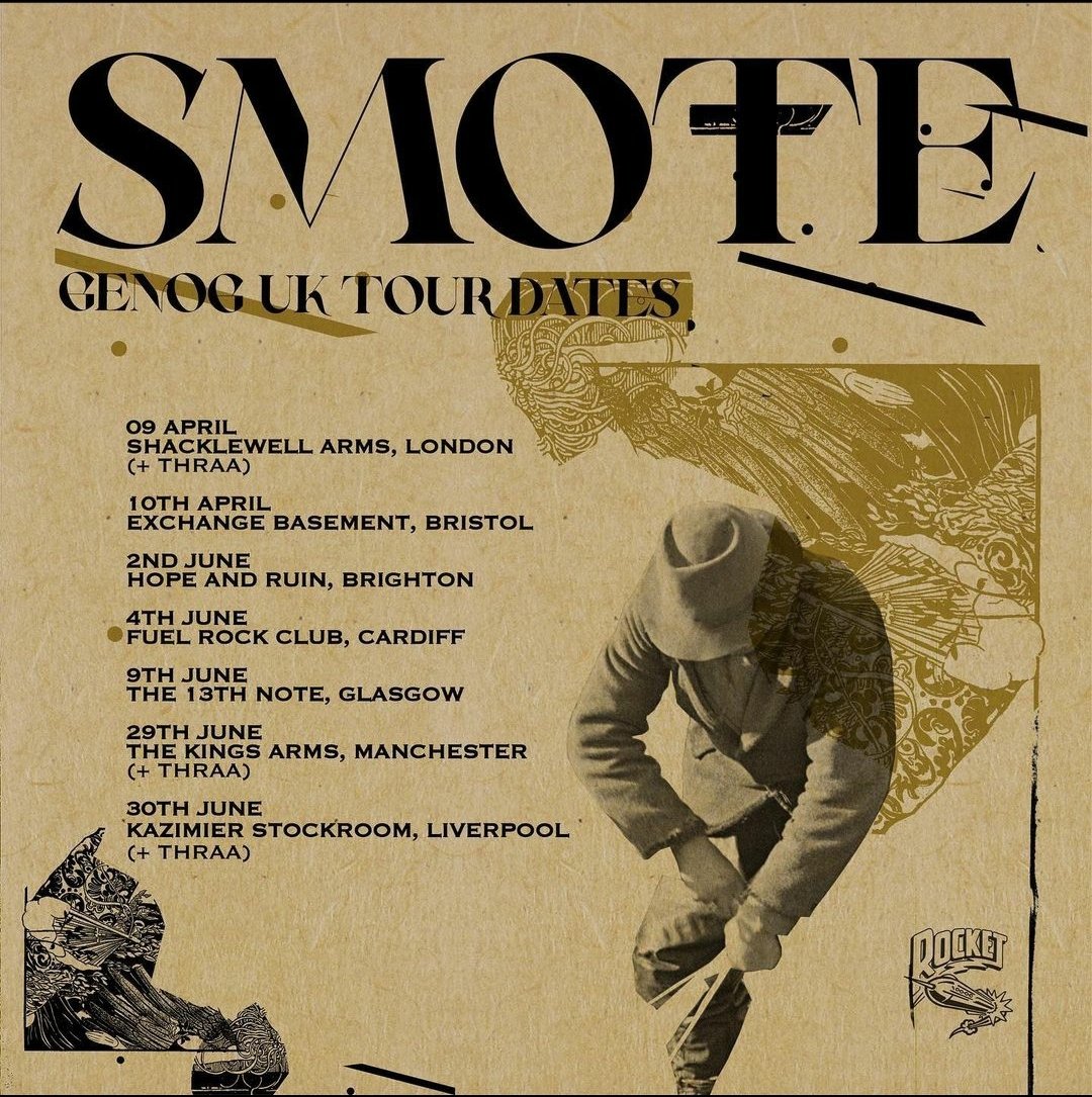 Thraa (@thraaband) on Twitter photo Beaut posters for our run of spring / summer dates with Smote. This Sunday we're at <a href="/ShacklewellArms/">The Shacklewell Arms</a> - free entry 🥚 Beaut posters for our run of spring / summer dates with Smote. This Sunday we're at <a href="/ShacklewellArms/">The Shacklewell Arms</a> - free entry 🥚