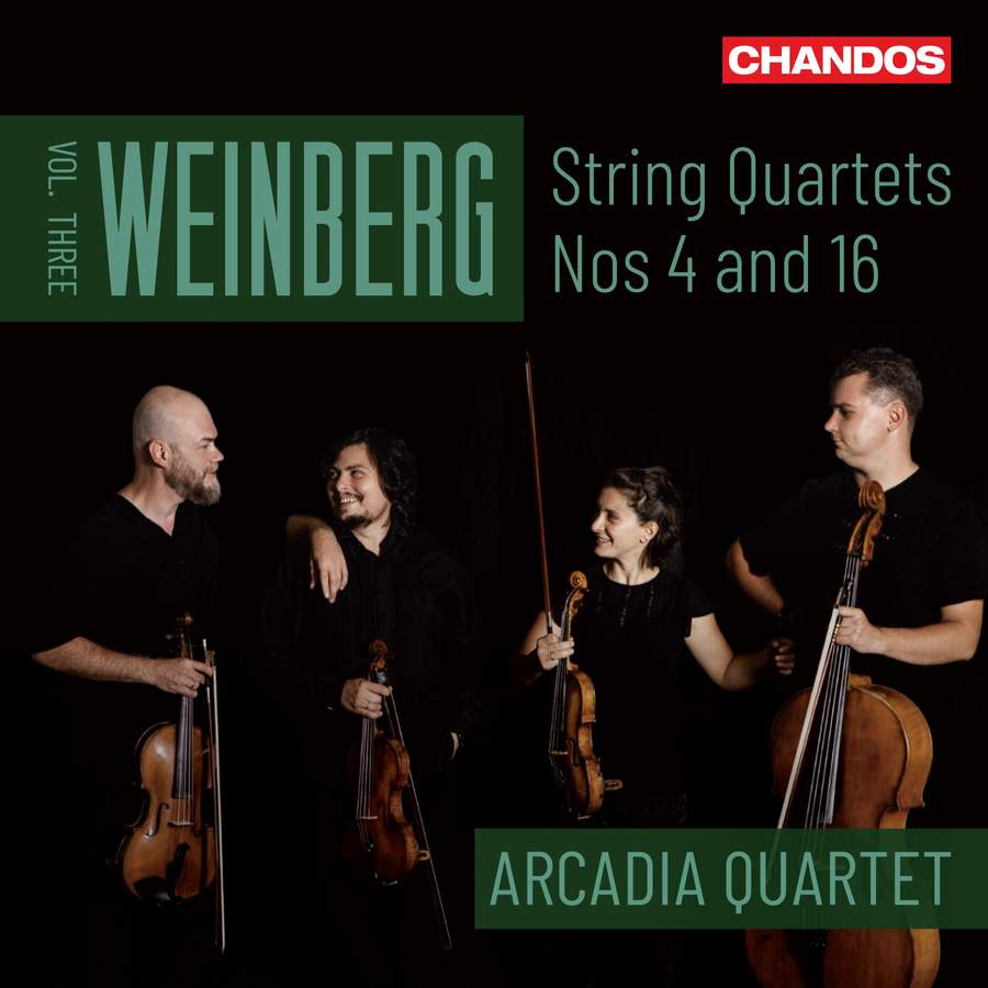 The Symphonist (@deeplyclassical) on Twitter photo #NewReleases2023 #162
Weinberg: String Quartets 4 & 16
<a href="/ArcadiaQuartet/">Arcadia Quartet</a>
Not discovered Weinberg yet? Wait no longer - dive into his wonderful world right here with two of the greatest of his great cycle of 17 quartets. #NewReleases2023 #162
Weinberg: String Quartets 4 & 16
<a href="/ArcadiaQuartet/">Arcadia Quartet</a>
Not discovered Weinberg yet? Wait no longer - dive into his wonderful world right here with two of the greatest of his great cycle of 17 quartets.