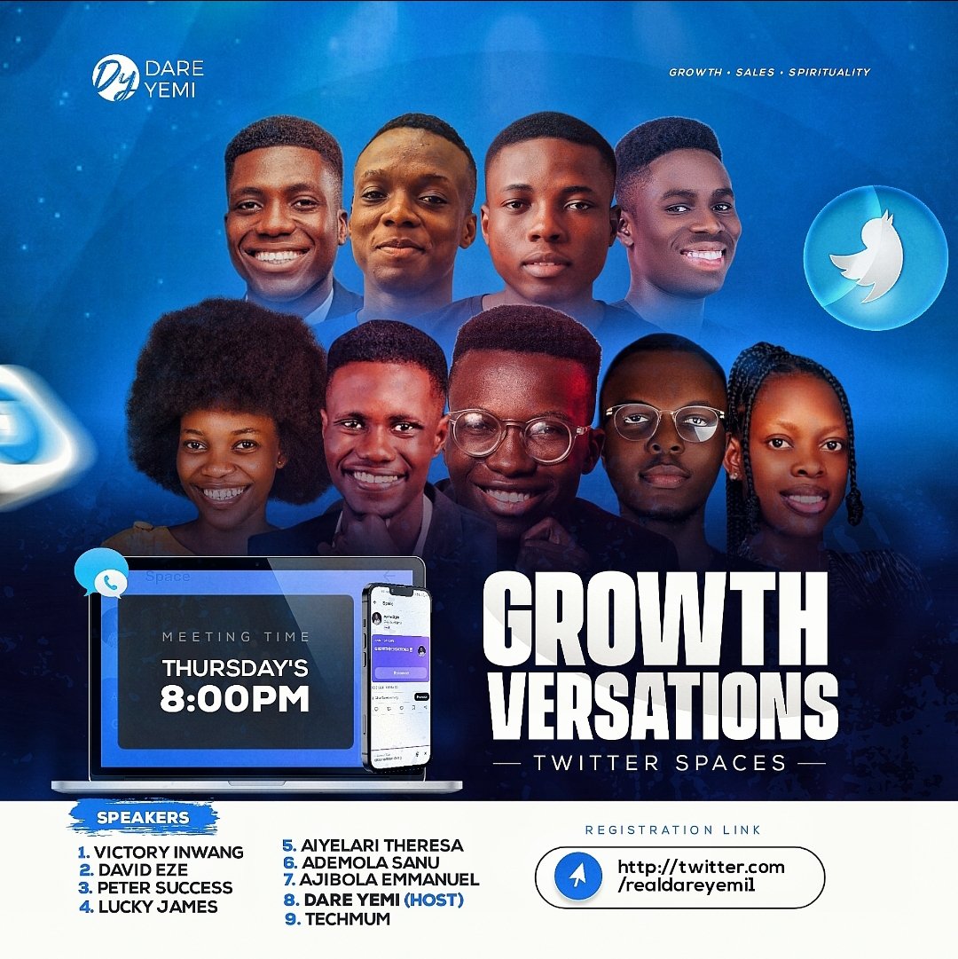 charactercoach_'s tweet photo. #GROWTHVERSATIONS๐ฅ
Kai! Less than 1 Hour to Go!๐ฅ
IF YOU'VE ALWAYS MISSED THE SESSIONS, DON'T MISS TODAY'S!*๐๐ฅ๐ฅ๐ฅ๐ฅ
https://t.co/tPv35aBY3K https://t.co/vbXJ4sc5sm