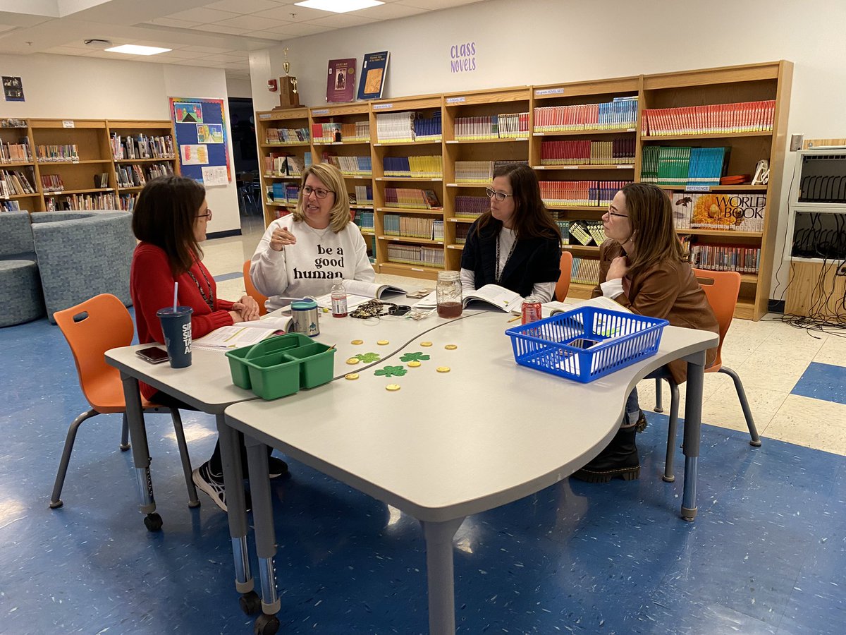 MADISONCUSD200's tweet image. Madison teachers have been studying #thescienceofreading and #shiftingthebalance during our lunch hours to prepare for next school year’s literacy instruction! A dedicated staff indeed! #madisonstrong #yourcommunityschools