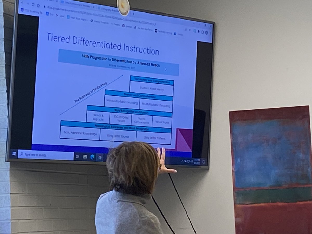 MADISONCUSD200's tweet image. Madison teachers have been studying #thescienceofreading and #shiftingthebalance during our lunch hours to prepare for next school year’s literacy instruction! A dedicated staff indeed! #madisonstrong #yourcommunityschools