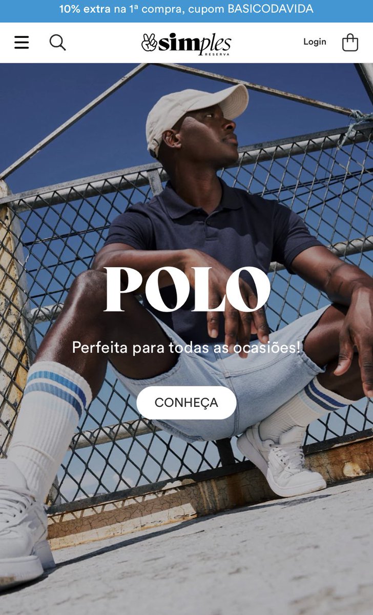 Campanha para Polo simples ✌🏿
@reserva