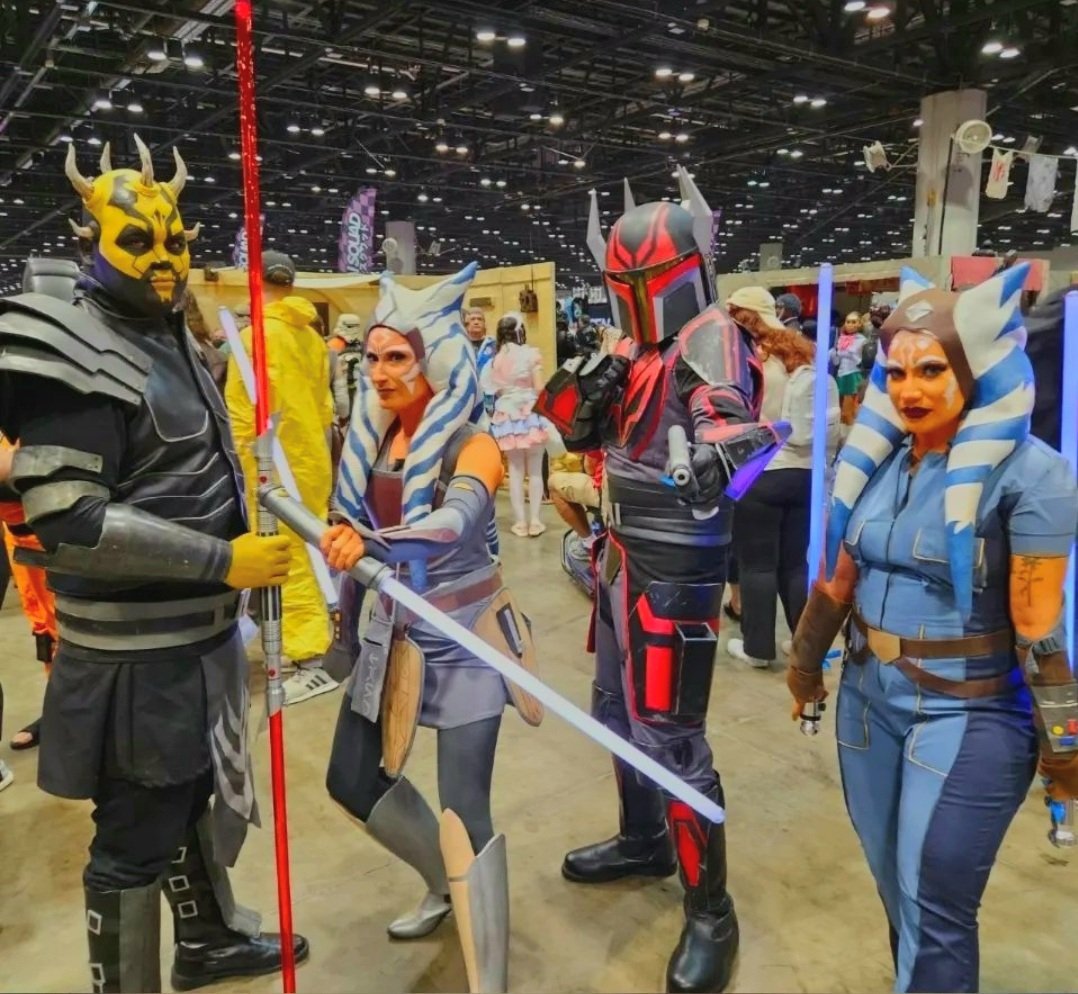 AshlaStargazer's tweet photo. These are some of my favorite cosplays from Megacon this weekend.
#Savage #Mandalorian #ahsoka #tano #starwars #rebels #rebellegion @Lucasfilm @MegaConOrlando #shadowcollective #darthmaul #georgelucas #davefiloni https://t.co/2eoCbtKEiv