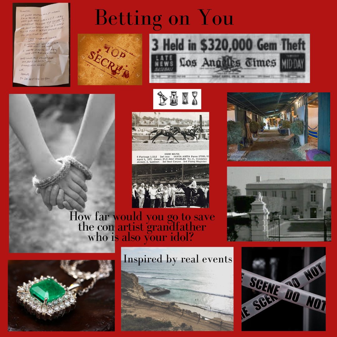 LA 1974: Jewel heist implicating 15yo Nicki’s colorful Grandpa Nick splashed across front of LA Times upends her life. When she finds out her bff’s dad/LAPD is in cahoots w him, things get real- dangerous. Lines btwn right/wrong blur in this coming of age tale.
#MoodPitch #YA #H